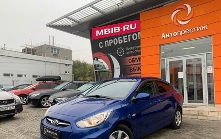 Hyundai Solaris II рестайлинг, 2012 год, 880 000 рублей, 3 фотография