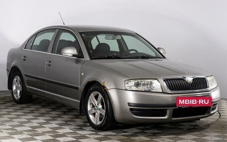 Skoda Superb III рестайлинг, 2007 год, 430 000 рублей, 3 фотография