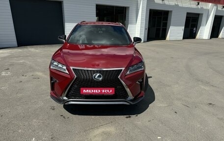 Lexus RX IV рестайлинг, 2018 год, 4 800 000 рублей, 1 фотография