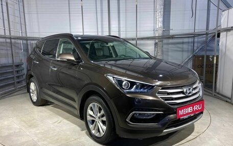 Hyundai Santa Fe III рестайлинг, 2017 год, 2 299 000 рублей, 3 фотография