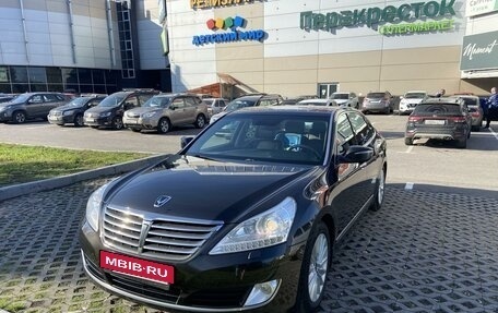 Hyundai Equus II, 2014 год, 1 850 000 рублей, 23 фотография