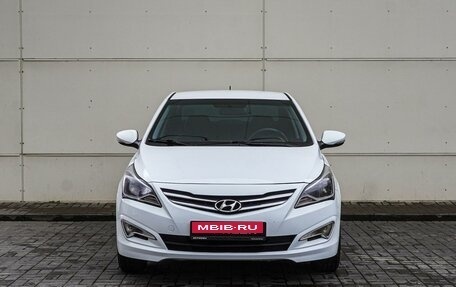 Hyundai Solaris II рестайлинг, 2015 год, 1 330 000 рублей, 3 фотография