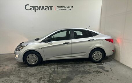 Hyundai Solaris II рестайлинг, 2015 год, 1 100 000 рублей, 4 фотография