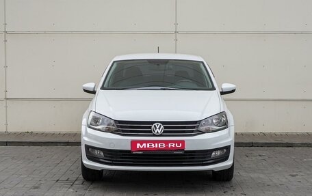 Volkswagen Polo VI (EU Market), 2017 год, 1 395 000 рублей, 3 фотография