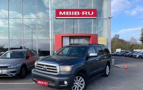 Toyota Sequoia II рестайлинг, 2008 год, 2 617 150 рублей, 1 фотография