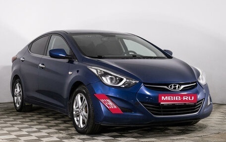 Hyundai Elantra V, 2015 год, 899 000 рублей, 3 фотография