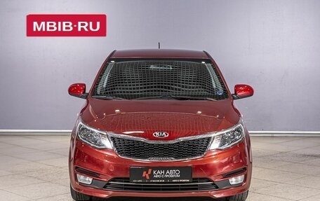 KIA Rio III рестайлинг, 2017 год, 1 264 600 рублей, 10 фотография