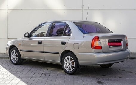 Hyundai Accent II, 2007 год, 670 000 рублей, 2 фотография