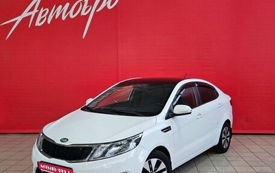 KIA Rio III рестайлинг, 2013 год, 985 000 рублей, 1 фотография