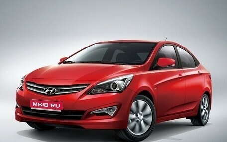 Hyundai Solaris II рестайлинг, 2014 год, 1 170 000 рублей, 1 фотография