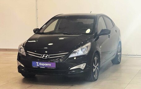 Hyundai Solaris II рестайлинг, 2016 год, 1 355 000 рублей, 1 фотография