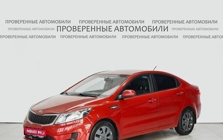 KIA Rio III рестайлинг, 2015 год, 985 000 рублей, 1 фотография