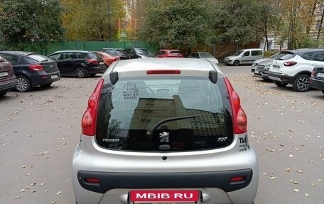 Peugeot 107 I рестайлинг, 2011 год, 600 000 рублей, 8 фотография