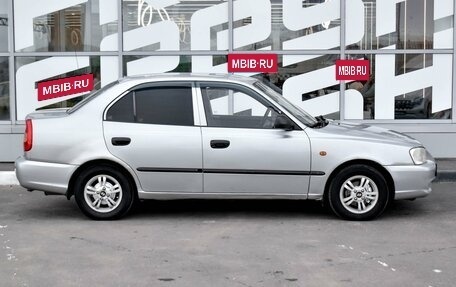 Hyundai Accent II, 2005 год, 470 000 рублей, 5 фотография