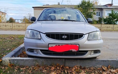 Hyundai Accent II, 2004 год, 400 000 рублей, 7 фотография