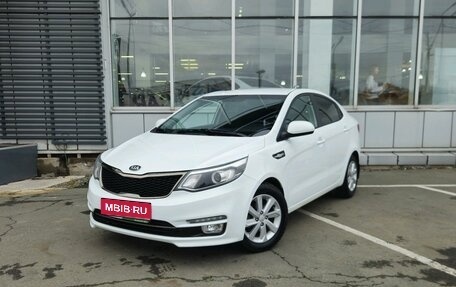 KIA Rio III рестайлинг, 2016 год, 1 337 000 рублей, 1 фотография