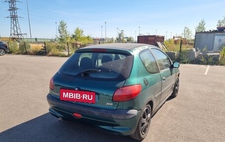 Peugeot 206, 1998 год, 80 000 рублей, 4 фотография