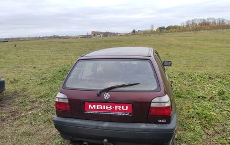 Volkswagen Golf III, 1993 год, 193 000 рублей, 4 фотография