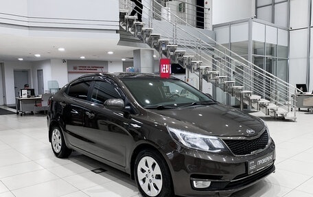 KIA Rio III рестайлинг, 2015 год, 998 000 рублей, 3 фотография