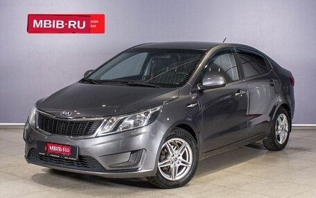 KIA Rio III рестайлинг, 2014 год, 936 100 рублей, 1 фотография