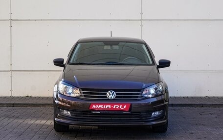 Volkswagen Polo VI (EU Market), 2016 год, 1 285 000 рублей, 3 фотография