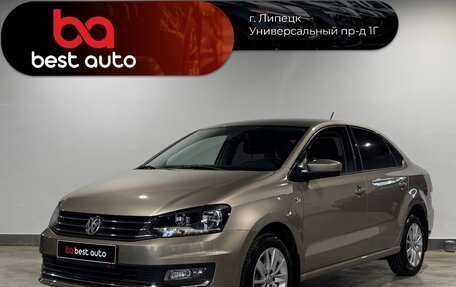 Volkswagen Polo VI (EU Market), 2016 год, 1 290 000 рублей, 1 фотография