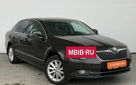 Skoda Superb III рестайлинг, 2013 год, 1 285 000 рублей, 3 фотография