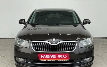 Skoda Superb III рестайлинг, 2013 год, 1 285 000 рублей, 2 фотография