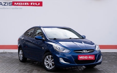 Hyundai Solaris II рестайлинг, 2011 год, 725 000 рублей, 3 фотография