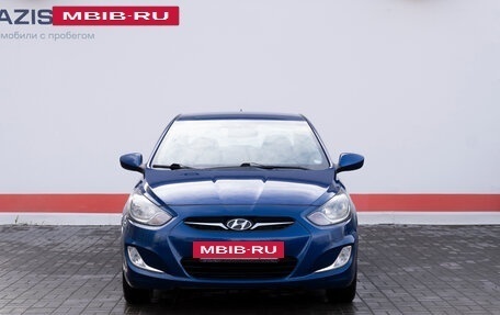 Hyundai Solaris II рестайлинг, 2011 год, 725 000 рублей, 2 фотография