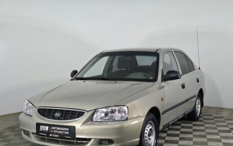 Hyundai Accent II, 2007 год, 399 000 рублей, 1 фотография