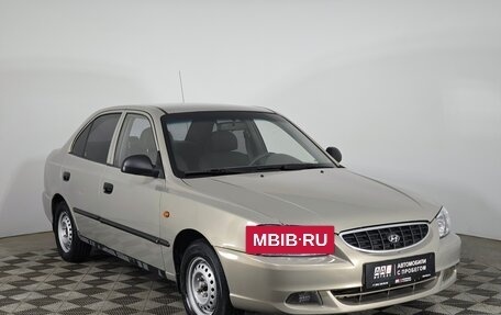 Hyundai Accent II, 2007 год, 399 000 рублей, 3 фотография