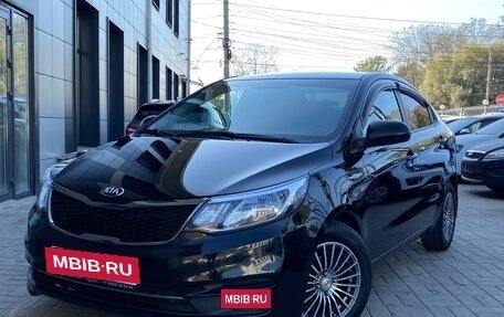 KIA Rio III рестайлинг, 2015 год, 1 185 000 рублей, 37 фотография