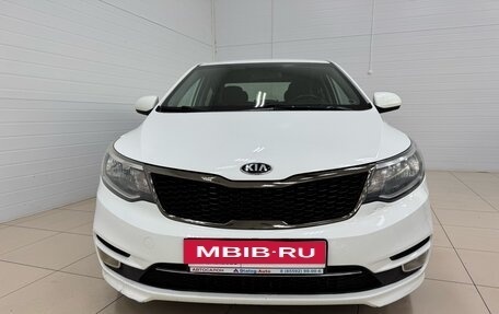 KIA Rio III рестайлинг, 2016 год, 1 050 000 рублей, 2 фотография