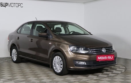 Volkswagen Polo VI (EU Market), 2015 год, 1 049 990 рублей, 3 фотография