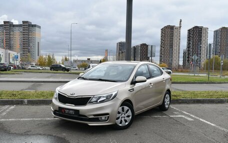 KIA Rio III рестайлинг, 2015 год, 1 031 500 рублей, 1 фотография