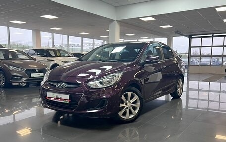 Hyundai Solaris II рестайлинг, 2011 год, 845 000 рублей, 1 фотография