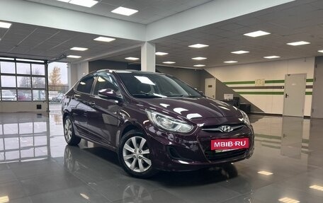 Hyundai Solaris II рестайлинг, 2011 год, 845 000 рублей, 5 фотография