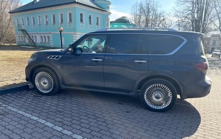 Infiniti QX80 I рестайлинг, 2017 год, 4 000 000 рублей, 1 фотография