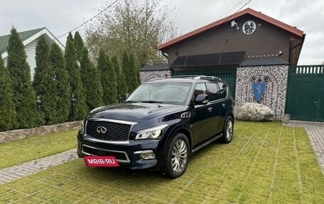 Infiniti QX80 I рестайлинг, 2017 год, 4 000 000 рублей, 7 фотография