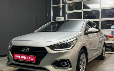 Hyundai Solaris II рестайлинг, 2018 год, 1 389 000 рублей, 1 фотография