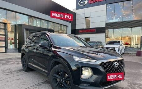 Hyundai Santa Fe IV, 2018 год, 2 890 000 рублей, 3 фотография