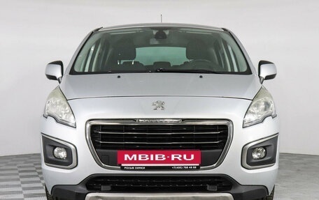 Peugeot 3008 I рестайлинг, 2014 год, 1 099 000 рублей, 2 фотография