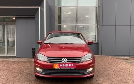 Volkswagen Polo VI (EU Market), 2016 год, 1 129 000 рублей, 2 фотография