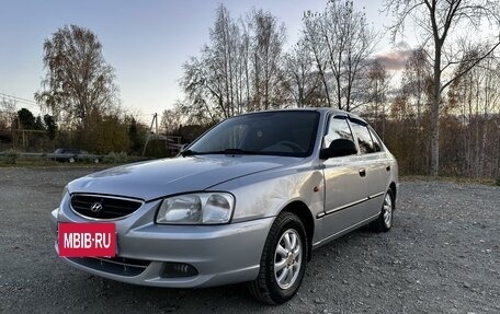 Hyundai Accent II, 2007 год, 500 000 рублей, 10 фотография