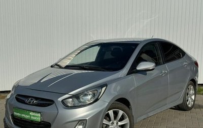 Hyundai Solaris II рестайлинг, 2011 год, 895 000 рублей, 1 фотография