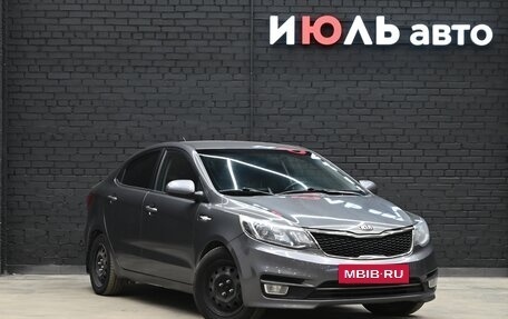 KIA Rio III рестайлинг, 2015 год, 4 фотография