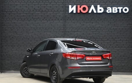 KIA Rio III рестайлинг, 2015 год, 6 фотография