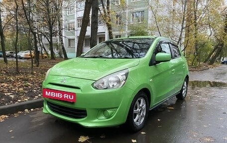 Mitsubishi Mirage VI рестайлинг, 2012 год, 700 000 рублей, 4 фотография