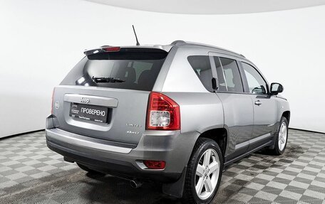 Jeep Compass I рестайлинг, 2012 год, 1 107 000 рублей, 5 фотография